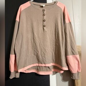 Yelete Tan Ribbed Sweater